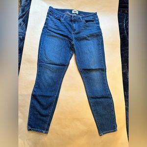 PAIGE verdugo crop skinny jean size 31